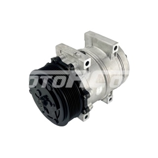 Компрессор RC-U08589 кондиционера CUMMINS (Ø шкива 119 мм, 8PK, 24В, R 134a) 