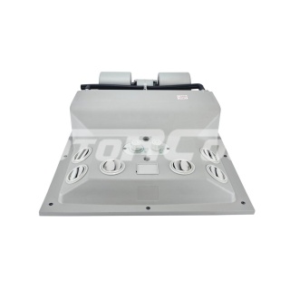RC-U06129-А, испаритель 12V, модель BEU-5002-100 фитинг соед. под обжимку, алюминий, O-Ring