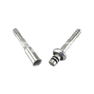 Фитинг RC-U07061 алюминиевый сприн-лок, 6# (3/8 - 8 мм) цена за пару Male & Female.