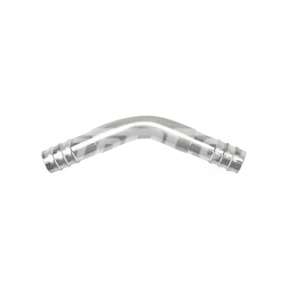 Фитинг RC-U0757 врезной «сростка», под обжим, алюминий, 3/8, G6, №6, #6 ( 8мм), без стаканов, 45°.