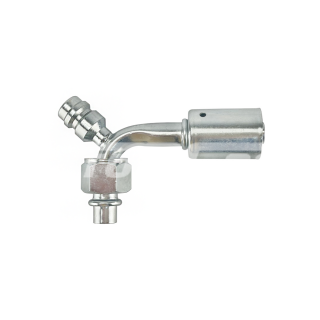 Фитинг RC-U07112 соед., под обжимку, сталь, гайка — сталь, Ø резьбы 3/4