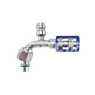 Фитинг RC-U07191 соед., под клипсу, сталь, гайка - сталь, 3/4